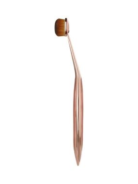 The Artis Oval Brushes Elite Collection Rose Gold Finish Oval 3 Brush